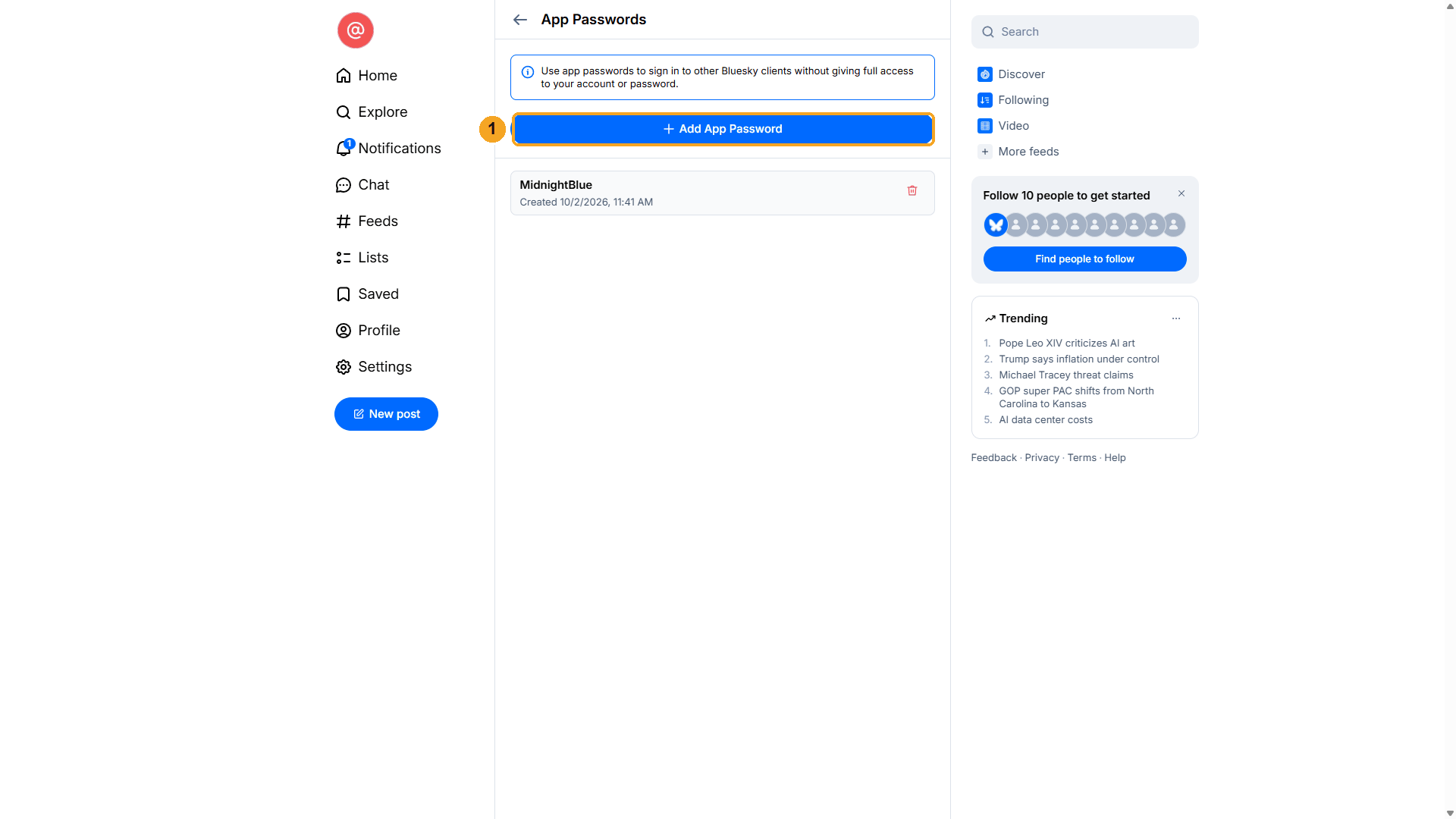 App passwords