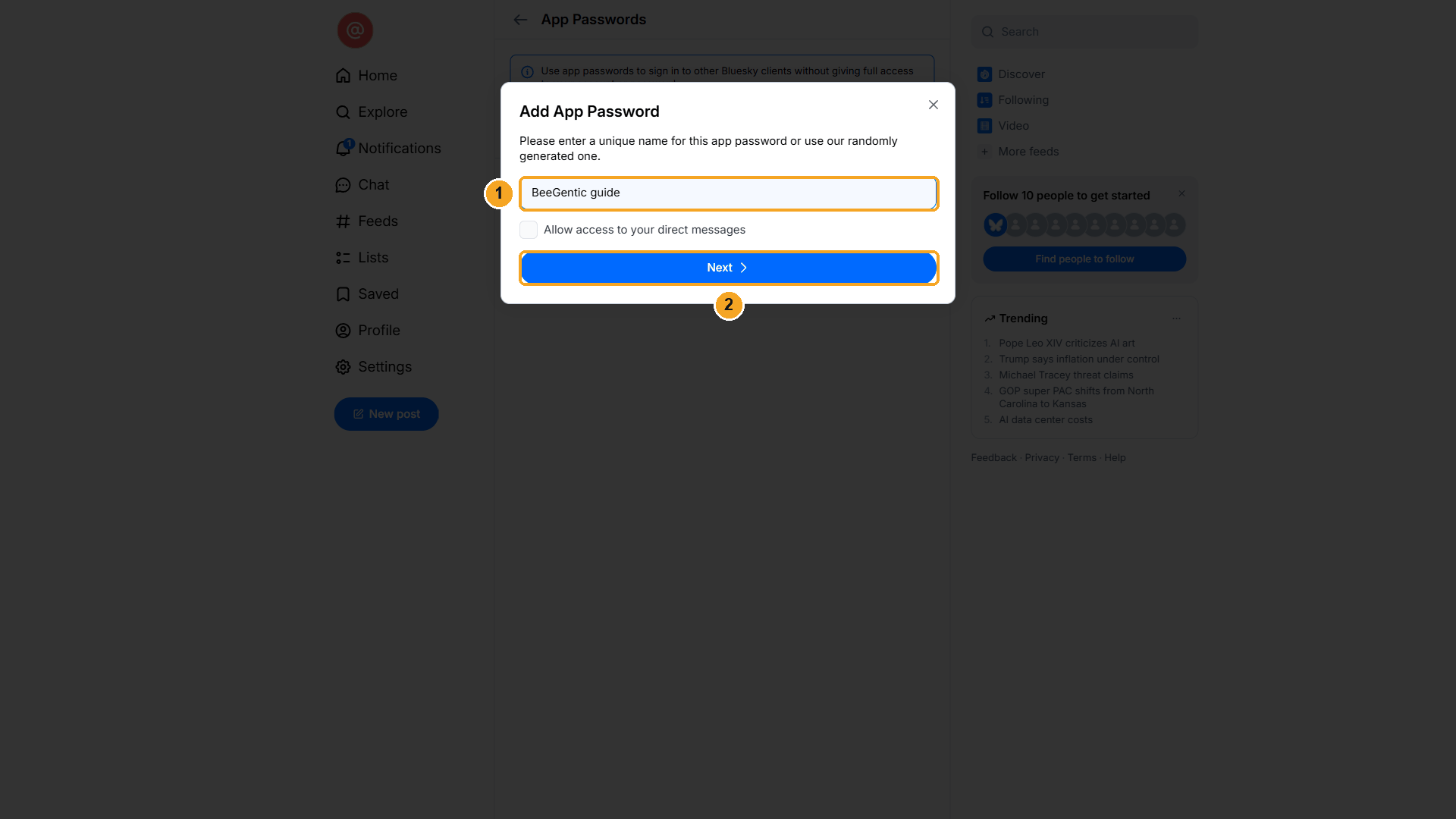 Add App Password