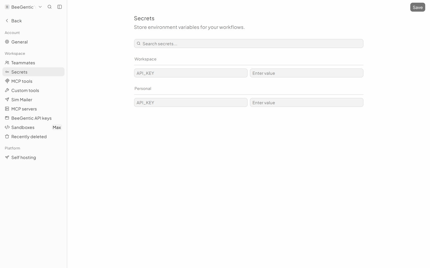 Secrets