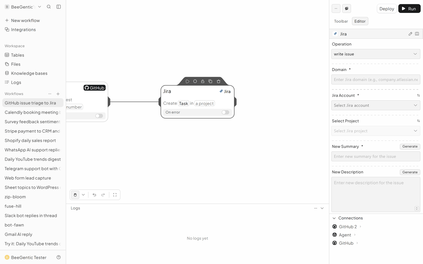 Create the Jira ticket