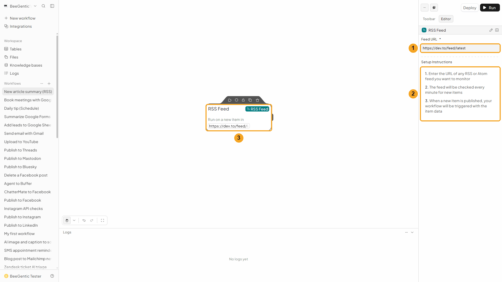 Feed URL