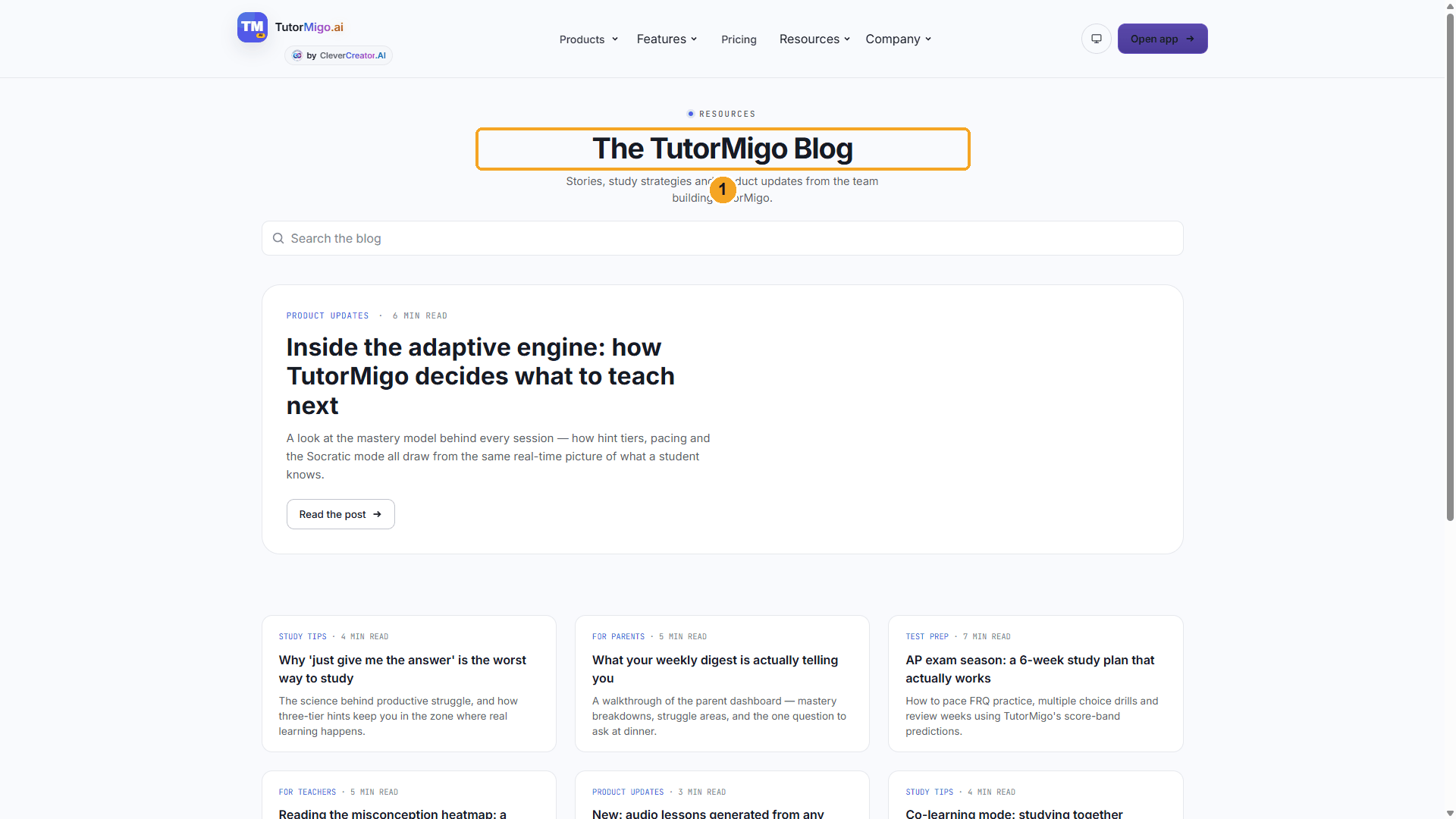 The TutorMigo blog