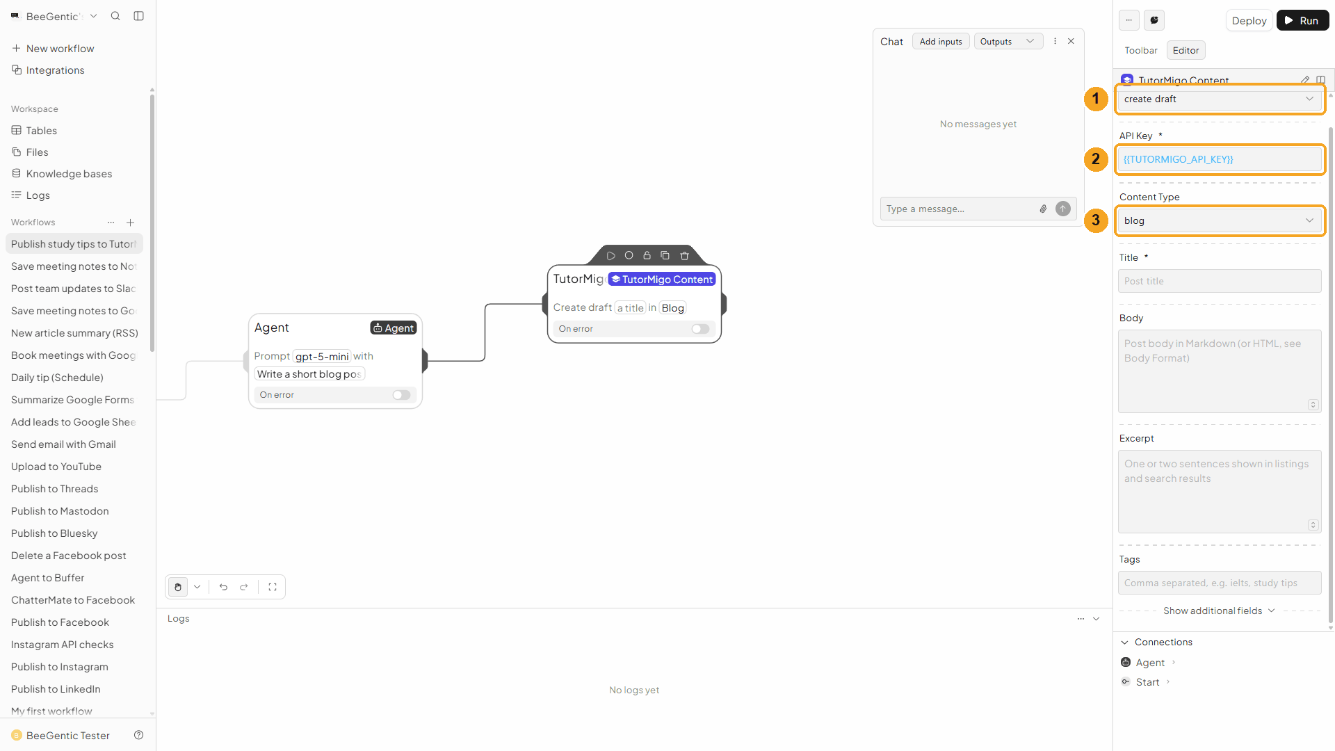 TutorMigo Content block